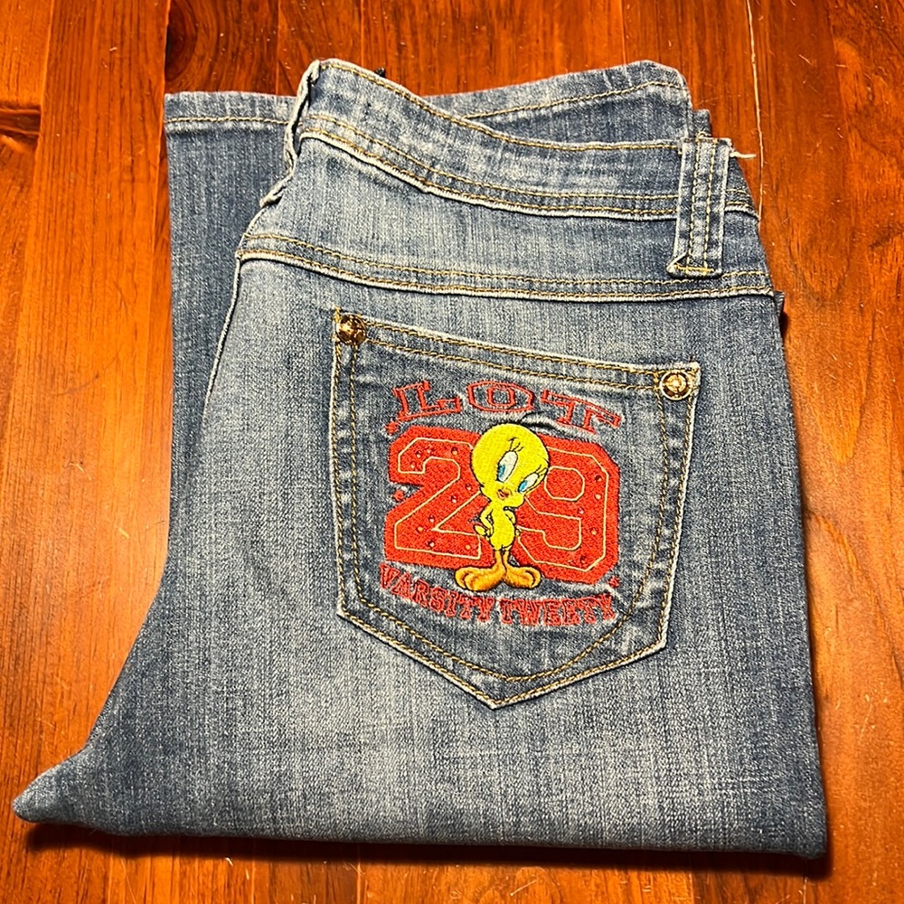 Lot 29 Varsity Tweety Bootcut Jeans